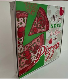 Caja Pizza Plastificada